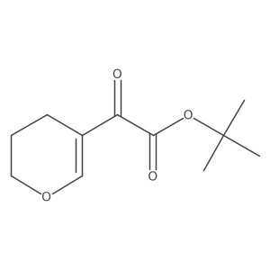 tert-butyl 2-(3,4-dihydro-2H-pyran-5-yl)-2-oxoacetate结构式