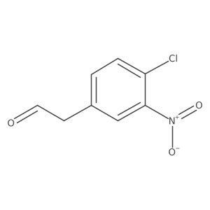 2-(4-Chloro-3-nitrophenyl)acetaldehyde结构式