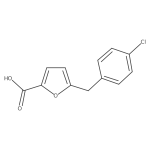 5-(4-Chlorobenzyl)furan-2-carboxylic acid Structure