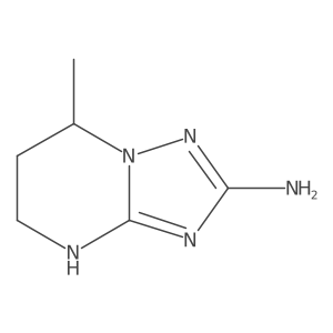 7-Methyl-4H,5H,6H,7H-[1,2,4]triazolo[1,5-a]pyrimidin-2-amine Structure