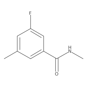 3-fluoro-N,5-dimethylbenzamide Structure