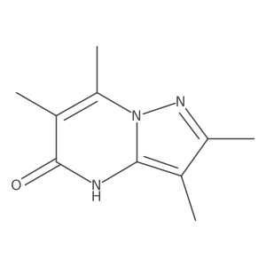 2,3,6,7-tetramethyl-4H,5H-pyrazolo[1,5-a]pyrimidin-5-one Structure