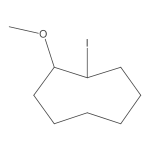 1-Iodo-2-methoxycyclooctane结构式