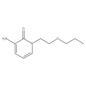 3-Amino-1-(2-propoxyethyl)-1,2-dihydropyridin-2-one Structure