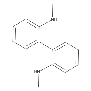 N2,N2'-Dimethyl-[1,1'-biphenyl]-2,2'-diamine Structure