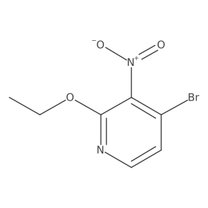 4-Bromo-2-ethoxy-3-nitropyridine Structure