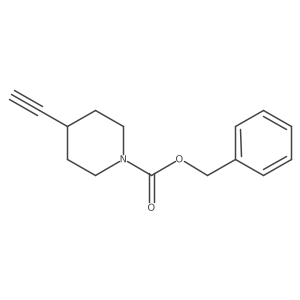 Benzyl 4-ethynylpiperidine-1-carboxylate Structure