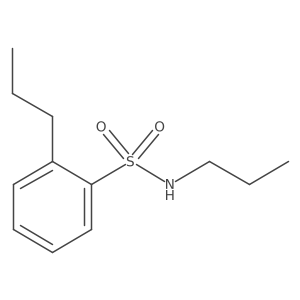 N,2-dipropylbenzene-1-sulfonamide结构式