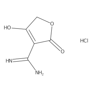 3-(Diaminomethylene)furan-2,4(3h,5h)-dione hydrochloride结构式