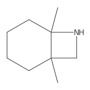 1,6-Dimethyl-7-azabicyclo[4.2.0]octane结构式
