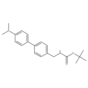 Tert-butyl ((4'-(dimethylamino)-[1,1'-biphenyl]-4-yl)methyl)carbamate Structure