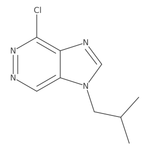 4-chloro-1-(2-methylpropyl)-1H-imidazo[4,5-d]pyridazine Structure