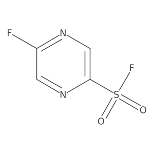 5-Fluoropyrazine-2-sulfonyl fluoride结构式