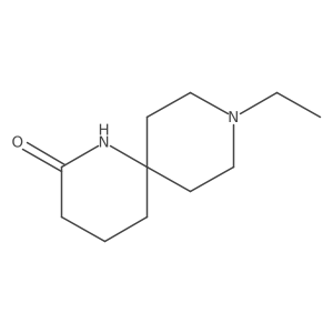 9-Ethyl-1,9-diazaspiro[5.5]undecan-2-one结构式
