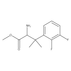 Methyl 2-amino-3-(2,3-difluorophenyl)-3-methylbutanoate Structure