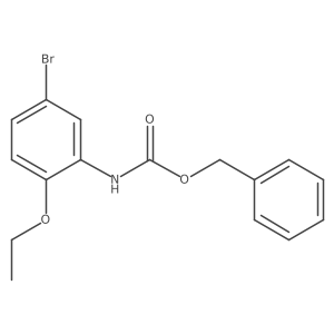 benzyl N-(5-bromo-2-ethoxyphenyl)carbamate Structure