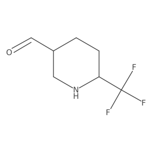 6-(Trifluoromethyl)piperidine-3-carbaldehyde结构式