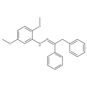 Acetophenone, 2-phenyl-, (2,5-dimethoxyphenyl)hydrazone结构式