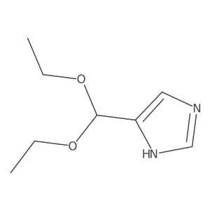4-(Diethoxymethyl)-1h-imidazole Structure