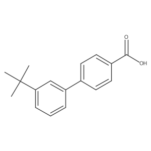 3a(2)-(1,1-Dimethylethyl)[1,1a(2)-biphenyl]-4-carboxylic acid结构式