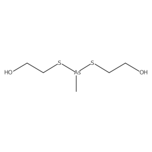 Arsonodithious acid, methyl-, bis(2-hydroxyethyl) ester (9CI)结构式