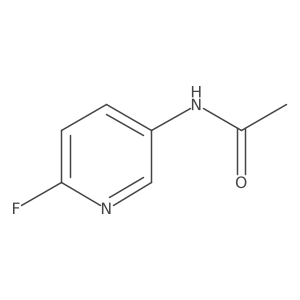 N-(6-Fluoro-3-pyridinyl)acetamide Structure