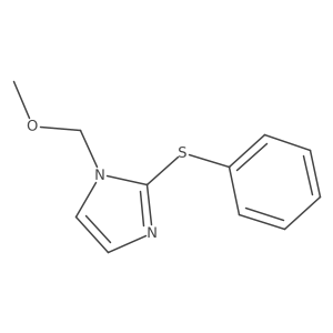 1-Methoxymethyl-2phenylthioimidazole Structure