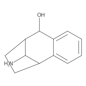 5,8-Methano-5H-benzocyclohepten-9-ol, 10-amino-6,7,8,9-tetrahydro-, 9-exo,10-syn- Structure