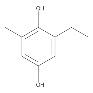 2-Ethyl-6-methylbenzene-1,4-diol Structure