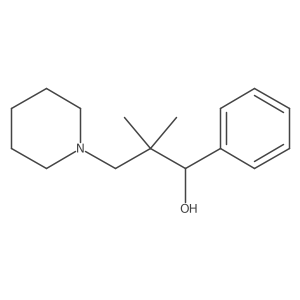 I(2),I(2)-Dimethyl-I+/--phenyl-1-piperidinepropanol Structure