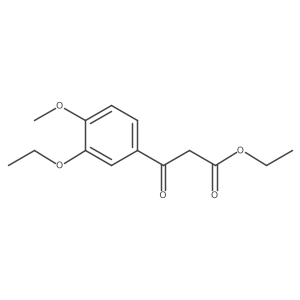 Ethyl 3-ethoxy-4-methoxy-I(2)-oxobenzenepropanoate Structure