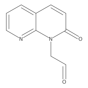 (2-oxo-1,8-naphthyridin-1(2H)-yl)acetaldehyde结构式