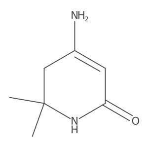 4-amino-6,6-dimethyl-5,6-dihydropyridin-2(1H)-one Structure