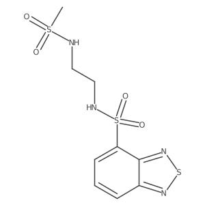 C9H12N4O4S3 Structure