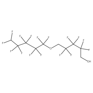 5-((1,1,2,2,3,3,4,4,5,5-Decafluoropentyl)oxy)-2,2,3,3,4,4-hexafluoropentan-1-ol Structure