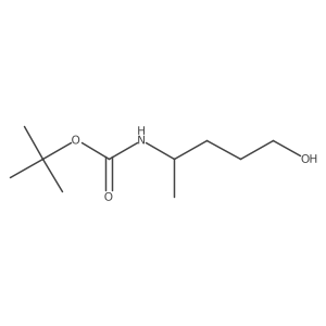 Tert-butyl (S)-(5-hydroxypentan-2-YL)carbamate Structure