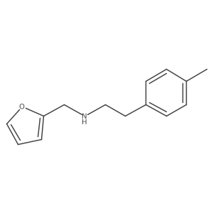 (Furan-2-ylmethyl)[2-(4-methylphenyl)ethyl]amine Structure
