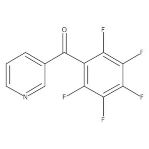 3-(Pentafluorobenzoyl)pyridine Structure