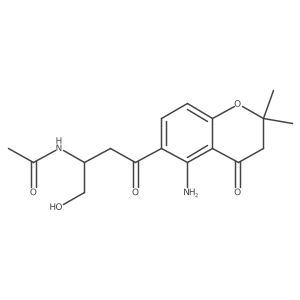 Monoacetylfusarochromanone结构式