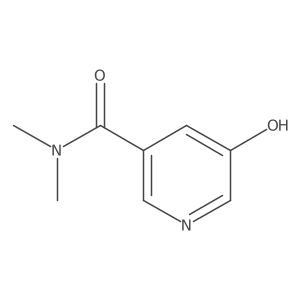 5-Hydroxy-N,N-dimethylnicotinamide Structure