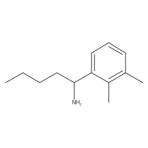 1-(2,3-Dimethylphenyl)pentan-1-amine结构式