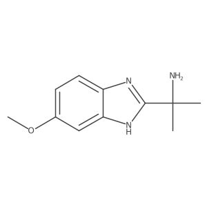 2-(5-Methoxy-1h-benzo[d]imidazol-2-yl)propan-2-amine Structure