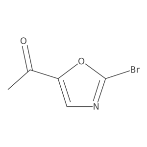 1-(2-Bromooxazol-5-yl)ethanone结构式