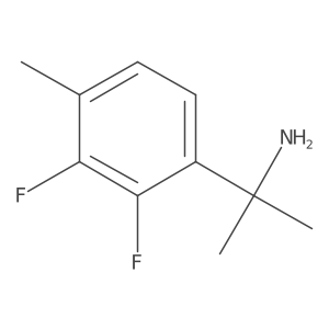 2-(2,3-Difluoro-4-methylphenyl)propan-2-amine Structure