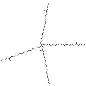 Amino-PEG(4)-[PEG(4)-OMe]3 Structure
