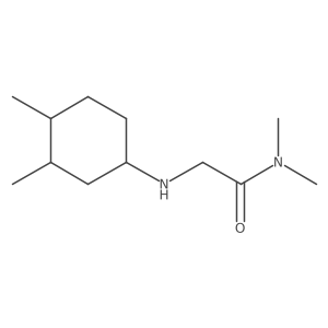 2-[(3,4-dimethylcyclohexyl)amino]-N,N-dimethylacetamide Structure