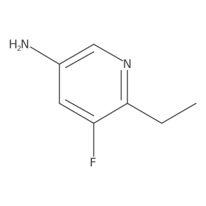 6-Ethyl-5-fluoro-3-pyridinamine结构式