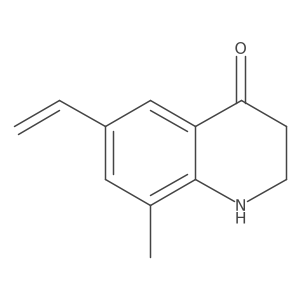 8-Methyl-6-vinyl-2,3-dihydroquinolin-4(1H)-one Structure