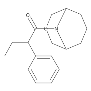 1-(3-Oxa-9-azabicyclo[3.3.1]nonan-9-yl)-2-phenylbutan-1-one Structure