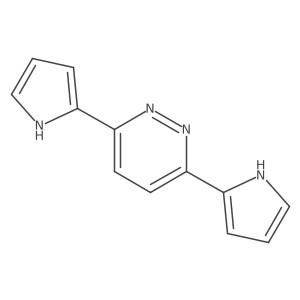Pyridazine, 3,6-di-1H-pyrrol-2-yl- Structure
